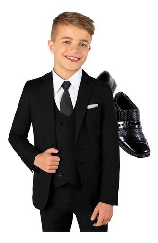 Terno Slim Infantil Baratinho Sapato Social Infantil Terno Sapato