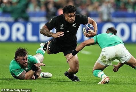 Ireland 24 28 New Zealand Andy Farrell S Side Lose Their Rugby World