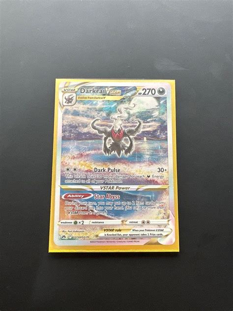 Darkrai VStar Crown Zenith Hobbies Toys Toys Games On Carousell