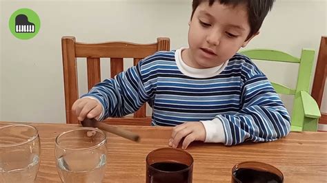 Xil Fono Casero Con Vasos Y Agua Youtube