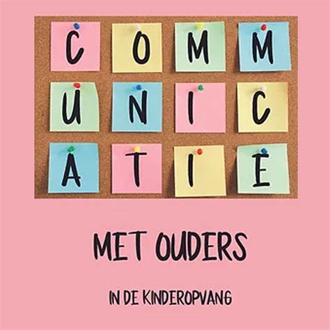 Boek Communicatie Met Ouders Kick