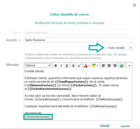 Personaliza Las Notificaciones De Vencimiento De Tus Facturas De Venta