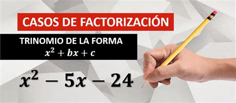 TRINOMIO DE LA FORMA X2 Bx C MigueMath