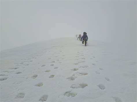 Piz Bernina M Aktuelle Verh Ltnisse Vom Auf Der Route