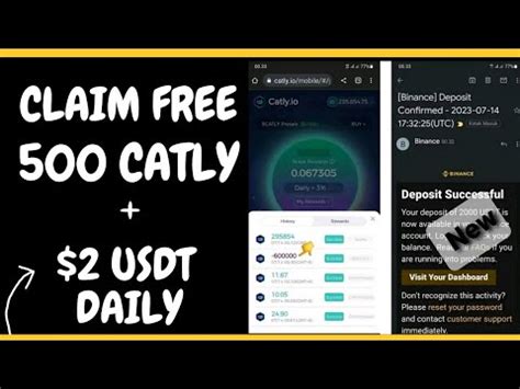 Catly Review Over 500 Earned On Catly How To Claim 500 Catly Tokens