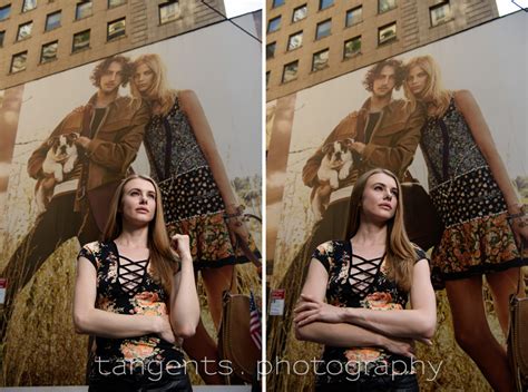 Photographing wide-angle portraits - Tangents