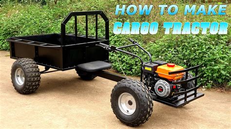 Build A Cargo Tractor 168cc 65hp Mindovermetal English