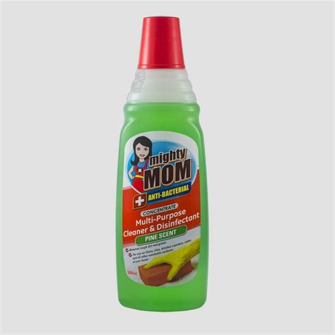 Mighty Mom Antibacterial Concentrate Multi Purpose Cleaner And Disinfectant Pine Scent 500ml