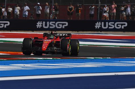 Ferrari Sprint Shootout Report Charles Leclerc P2 Carlos Sainz P6 At Cota In Austin 2023 F1