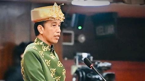 Isi Lengkap Naskah Pidato Kenegaraan Presiden Joko Widodo Tahun 2022