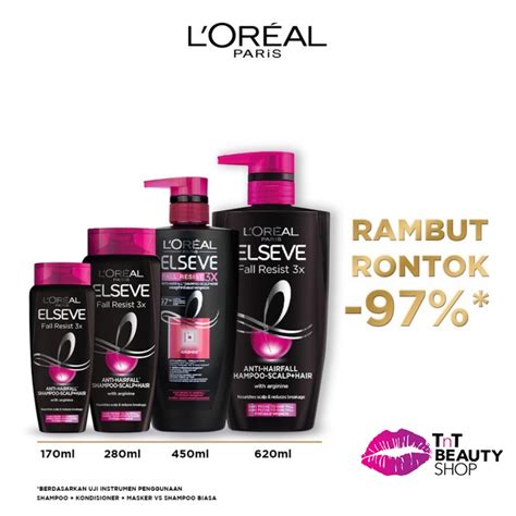 Jual L Oreal Paris Fall Resist X Shampoo Loreal Shampoo Hair Care