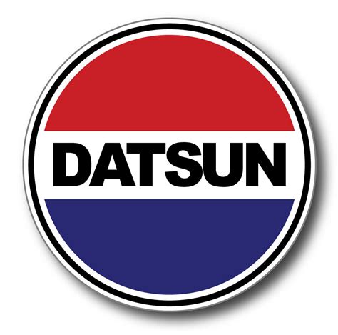 Old School Datsun Logo Vinyl Car Sticker Ebay