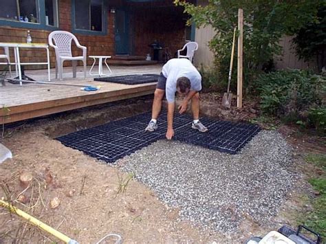 Hot Tub Base Installation Ez And Fast Using Stabiligrid Hot Tub