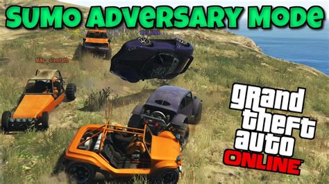 Gta Online New Sumo Adversary Mode Gameplay Funny Moments Youtube