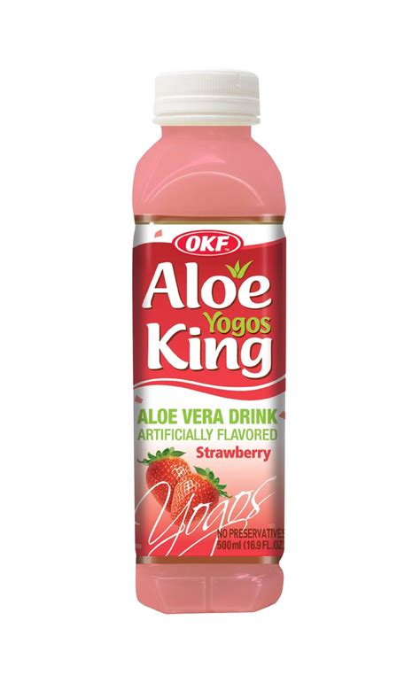 Aloe Yogo King Strawberry Bebida Aloe Vera