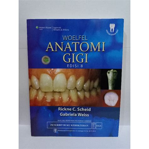 Jual Original Buku Woelfel Anatomi Gigi Edisi Buku Kedokteran Gigi