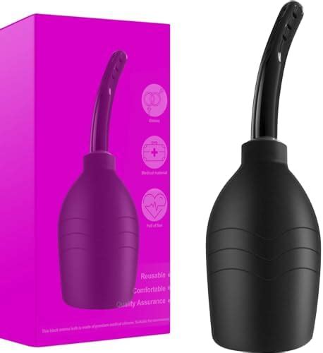 Amazon Oz Black Silicone Enema Bulb Kit Oz Clean Anal Douche