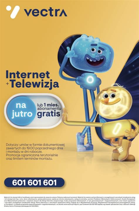 Nowa oferta Vectry Mówisz i masz internet i TV od razu po zamówieniu