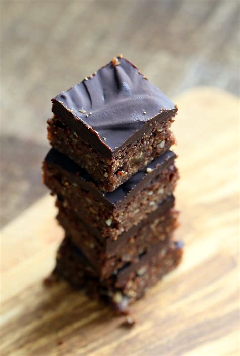 Hazelnut Brownies No Bake Brownies Vegan Gluten Free Vegan Richa