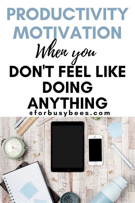 How To Be Motivated And Productive Every Day Artofit