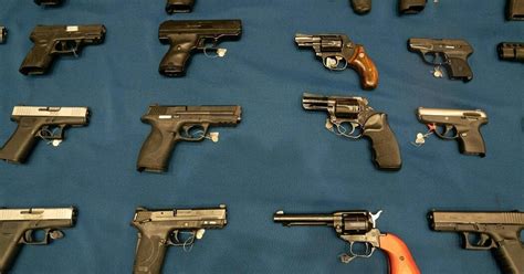 First Detailed Look At Illegal Gun Sale Theft Statistics Released R