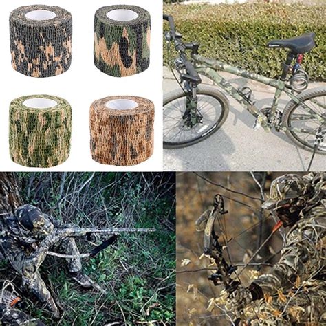 Cheap 4 5m X 5cm Military Outdoor Hiking Camping Hunting Camouflage