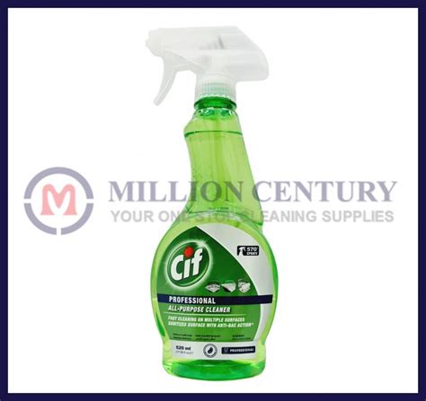 Cif All Purpose Cleaner With Anti Bacterial Action 520ml Million