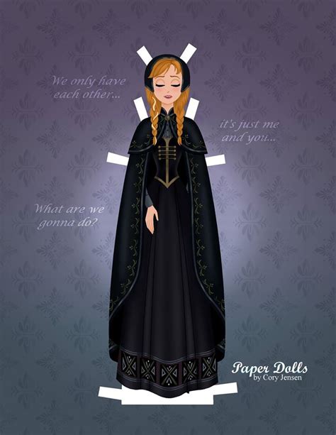 Disneys Frozen Printable Paper Dolls SKGaleana