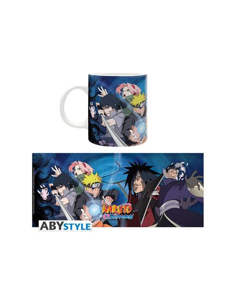 Taza Naruto Shippuden Naruto Vs Madara 320ml Abystyle