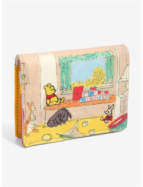 Disney Winnie The Pooh Christopher Robins Room Bifold Wallet