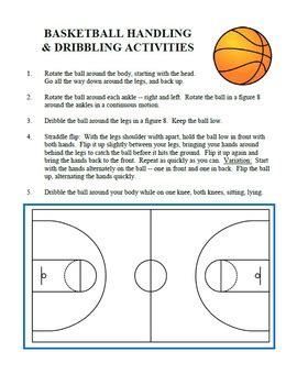 Basketball Dribbling Tips and Activities by Brilliance Builders | TPT