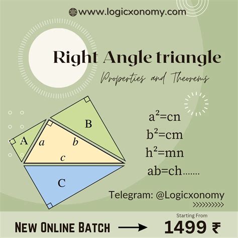 Right angle triangle theorems 50 powerful exam hack – Artofit