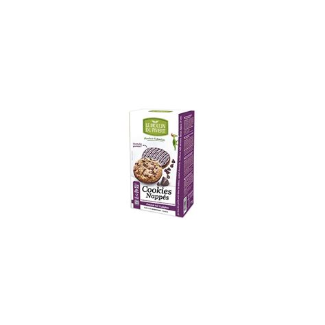 Cookies Nappe Chocolat Noir G Moulin Du Pivert Prix Carrefour