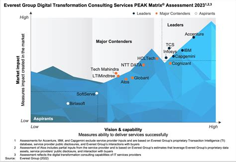 Digital Transformation Consulting Services Peak Matrix® Assessment Everest Group