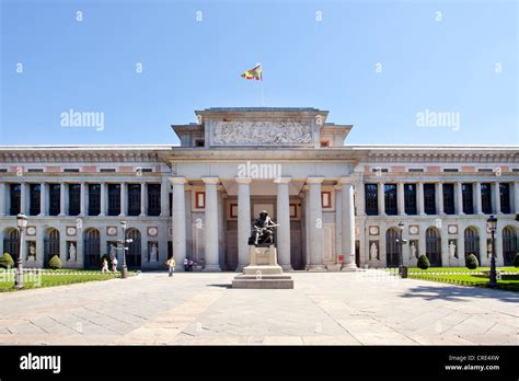 Museo Nacional del Prado museum, Puerta de Velazquez entrance portal ...