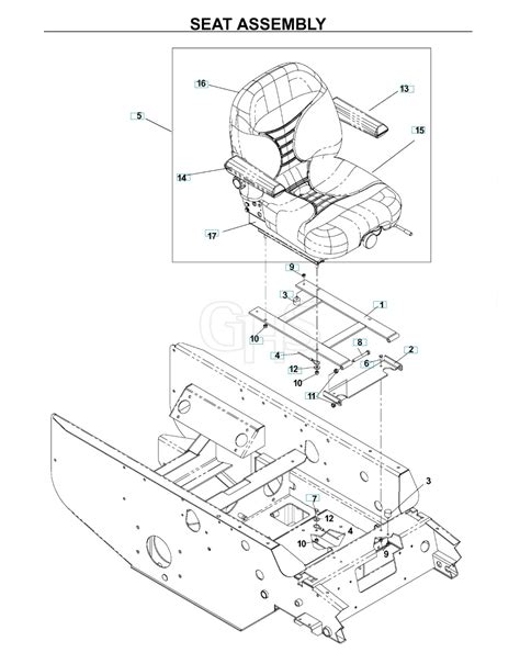 Husqvarna Bz6134 D Seat GHS