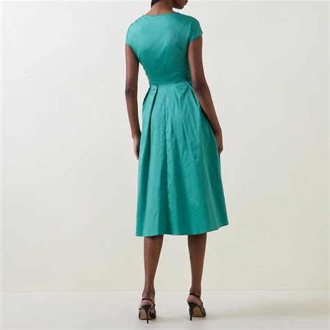 Weekend Max Mara Vertice Cap Sleeve Midi Dress