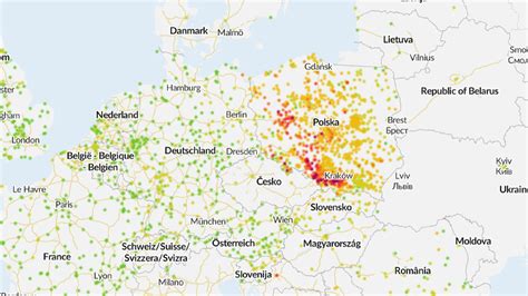 Alert RCB przed smogiem dla pięciu powiatów Poznań aż zaświecił się