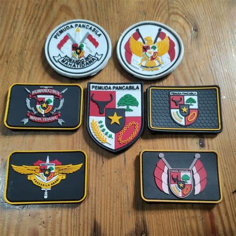 Jual Patch Rubber Emblem Karet Logo Pemuda Pancasila Shopee Indonesia