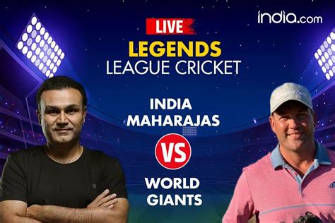 Highlights World Giants Vs India Maharajas T Scorecard Llc Inm