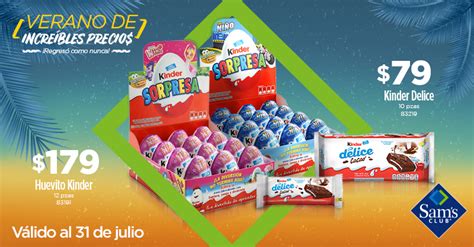 Sam S Club M Xico On Twitter Endulza Tu Verano Con Huevito Kinder