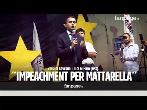 Di Maio Difficile Oggi Credere Alle Istituzioni Chiederemo L