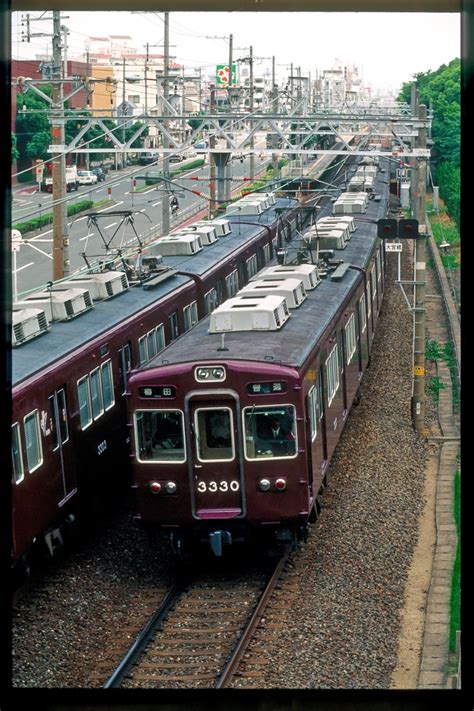 阪急電鉄 阪急3300系電車 3330 崇禅寺駅 鉄道フォト・写真 By 丹波篠山さん レイルラボraillab