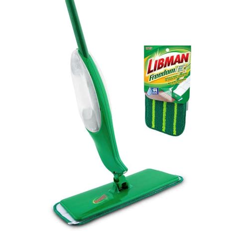 Libman Microfiber Freedom Spray Mop With Extra Refill 1598 The Home Depot