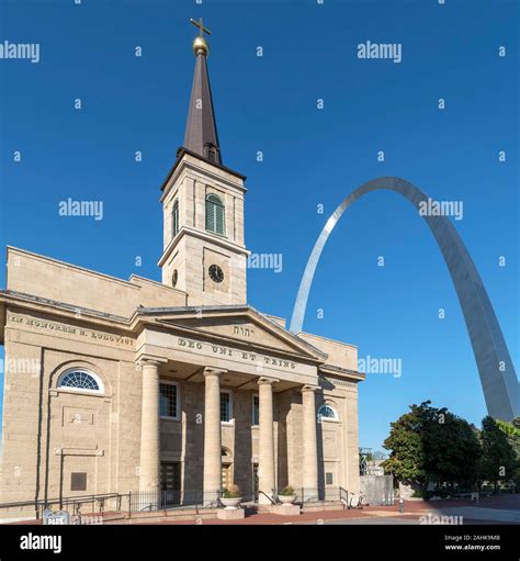 The Old Cathedral Basilica Of St Louis King Of France With The