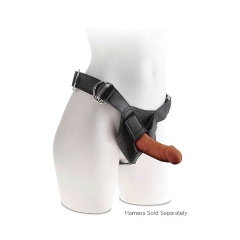 King Cock Plus In Triple Density Dildo W Suction Cup Brown