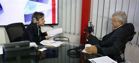 Por Si Te La Perdiste Entrevista De Carmen Aristegui A Amlo