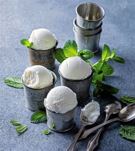 REcettes Cest de saison Glace à la menthe