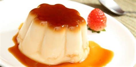 Flan de baunilha sobremesa deliciosa e fácil de preparar