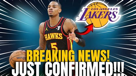 HAWKS ASKING PRICE FOR LAKERS TRADE TARGET DEJOUNTE MURRAY REVEALED